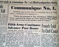 Huge headline announces D-Day invasion... - Image 5