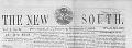 Rare Union occupation newspaper from near the end of the Civil War... - Image 1