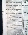Just after the Battle of Shiloh...   Civil War map...   - Thanking Jews for the name Shiloh... - Image 6
