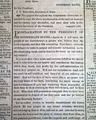 Jefferson Davis document attempts to rally the troops... - Image 9
