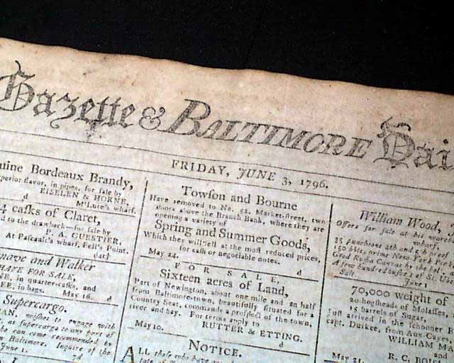 For sale, a few likely Negroes of good character...