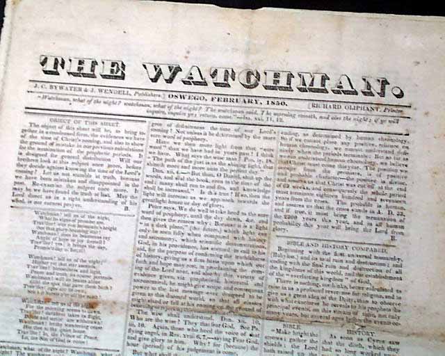 Nothing is known about this newspaper...