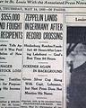 First journey of the Hindenburg to the U.S.... return flight... - Image 1