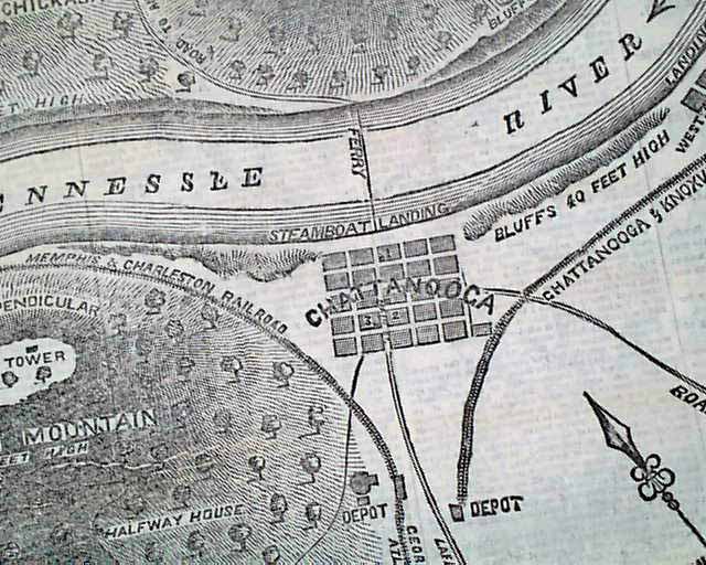 Engravings of the Monitor & Merrimac with considerable reporting...
