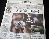 Oakland Raiders leaving L.A. in 1995...