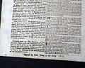 Genuine London Gazette newspaper from 1701... - Image 3