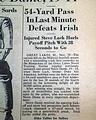 1943 Great Lakes beats Notre Dame... - Image 2