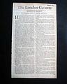 Genuine London Gazette newspaper from 1670... - Image 4