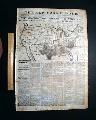 Civil War map showing the Yankee and Confederate territories... - Image 2