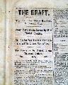 Civil War map showing the Yankee and Confederate territories... - Image 8