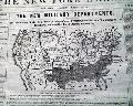 Civil War military map of the United States...   Monitor vs. the Merrimac... - Image 3