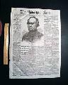 Large front page portrait of General Halleck... - Image 2