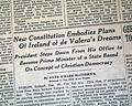 Enactment of the 1937 Irish Constitution... - Image 1