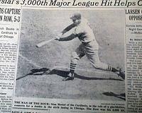 Stan Musial's 3,000th career MLB hit...