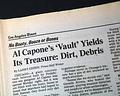 1986 "The Mystery of Al Capone’s Vaults" debacle... - Image 1