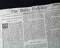 An early 1733 London newspaper... - Image 1