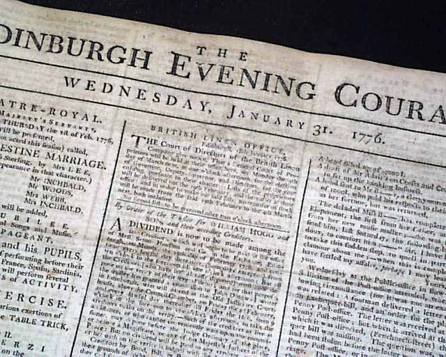 The Revolutionary War in America... Captain Cook's next voyage...