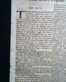 Genuine London Gazette newspaper from 1690... - Image 2