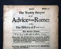 Over 330 Years Old Very RARE 1679 ANTI CATHOLIC Protestant Newspaper - Image 1