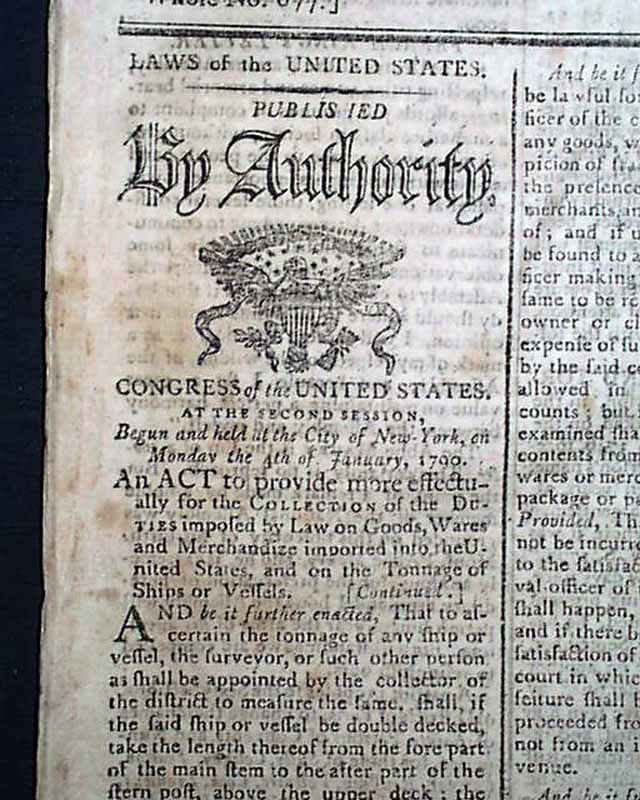 Geroge Washington... France notes Ben Franklin's death...