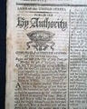 Geroge Washington... France notes Ben Franklin's death... - Image 1