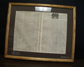 Printed by Benjamin Franklin... ready to be displayed on the wall... - Image 1