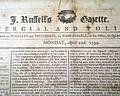 Napoleon Bonaparte's letters...   Piracy & barbarity... - Image 10