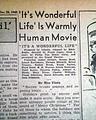 Premier ad & review - "It's a Wonderful Life"... W.C. Fields death in 1946.... - Image 2