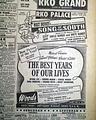 Premier ad & review - "It's a Wonderful Life"... W.C. Fields death in 1946.... - Image 9