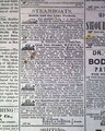 Pre-Civil War newspaper from New Orleans... - Image 6
