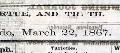 1867 Rare Denver Colorado Mining Biography - Image 2