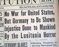 Re. sinking of the RMS Lusitania...   - Image 1