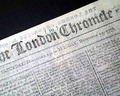 Rare mention of Daniel Boone in the Revolutionary War...   Trial of  General Lee with Washington's charge... - Image 1