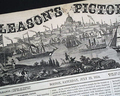 Print of the Mormon city of Nauvoo... - Image 1