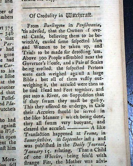 Witchcraft in New Jersey... First issue of this title