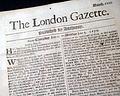 Genuine London Gazette newspaper from 1676... - Image 1
