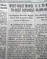 Internment of Japanese-Americans in early 1942... - Image 1