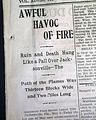 1901 Jacksonville, Florida fire disaster... - Image 1