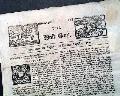 Early front page report on Indian troubles in America... - Image 1