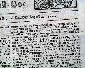 Early front page report on Indian troubles in America... - Image 6