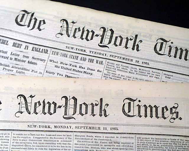 Ten issues of this famous title from the Reconstruction era...