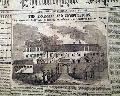 Rare engraving where the conspirators' trial happened... - Image 1