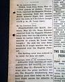 First journey of the Nazi zeppelin Hindenburg to the U.S.... return flight... - Image 2