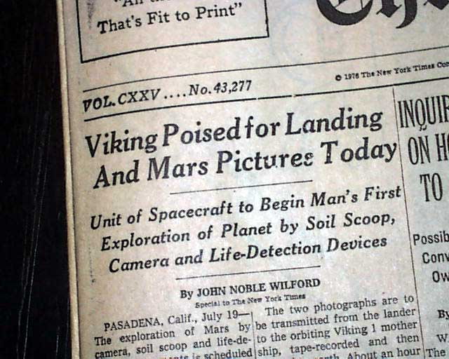 viking mars landing