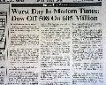 1987 Stock market crash... -  - Image 1