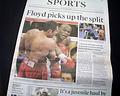 Floyd Mayweather Jr. WBC boxing title fight... - Image 1