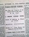 1873 yellow fever epidemic outbreak in the Mississippi Valley... - Image 1