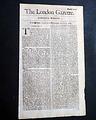 Genuine London Gazette newspaper from 1685... - Image 2
