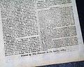 Genuine London Gazette newspaper from 1685... - Image 4