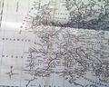 Large map of Europe...   Oswego in the French & Indian War...   Judaica item... - Image 6